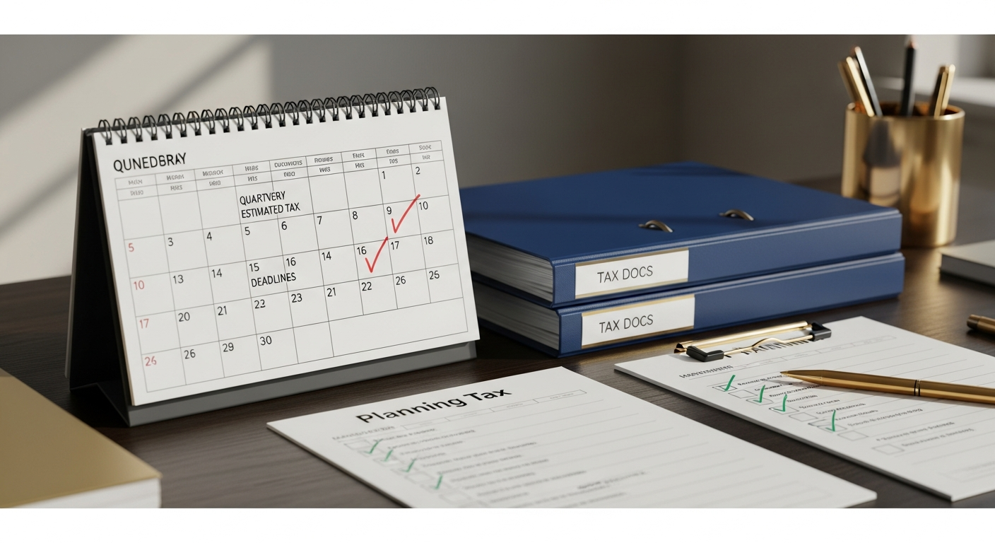 Quarterly Estimated Tax Deadlines for NJ Self-Employed Workers